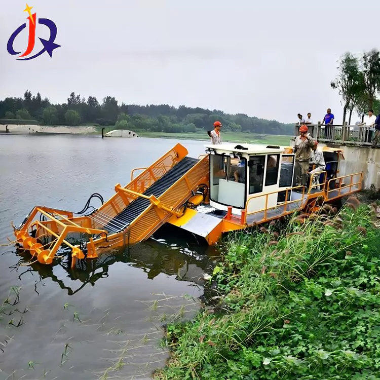 Barca Della Fresa Del Giacinto E Della Lenticchia D'acqua